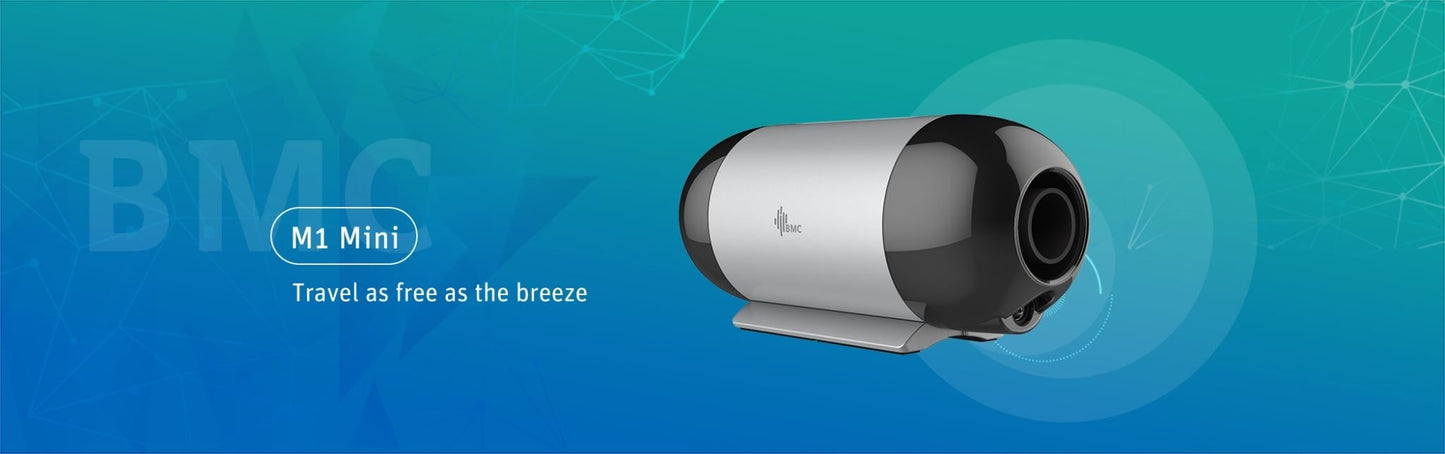 BMC M1 迷你自动 CPAP 机,用于治疗阻塞性睡眠呼吸暂停。小型CPAP呼吸机