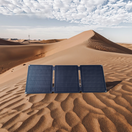 Sleepco Solar30 Folding Solar Charger. Charge Battery or Phone