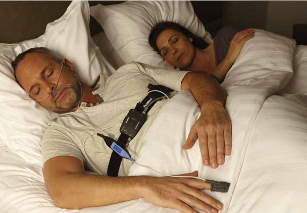 3 晚脉搏血氧饱和度睡眠测试,用于检测睡眠呼吸暂停