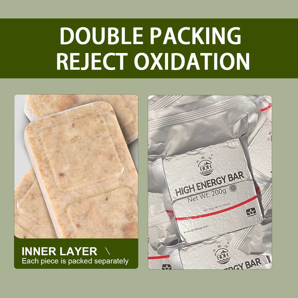 Original MRE Biscuit Meal: 2 Biscuits. 570 total calories. 20 year shelf life.