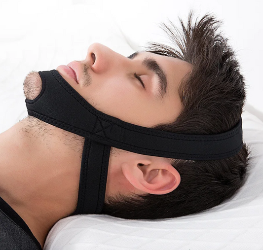 Simple Adjustable Chin Strap for snoring and sleep apnea