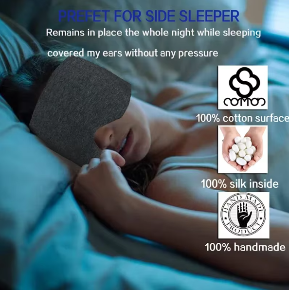 Sleepco Quilted Comfort Sleep Eye Mask