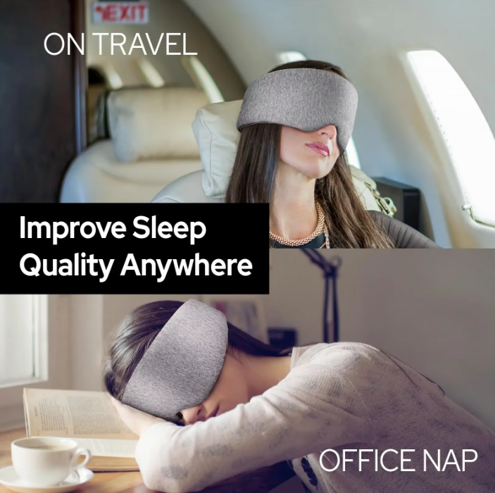 Sleepco Quilted Comfort Sleep Eye Mask