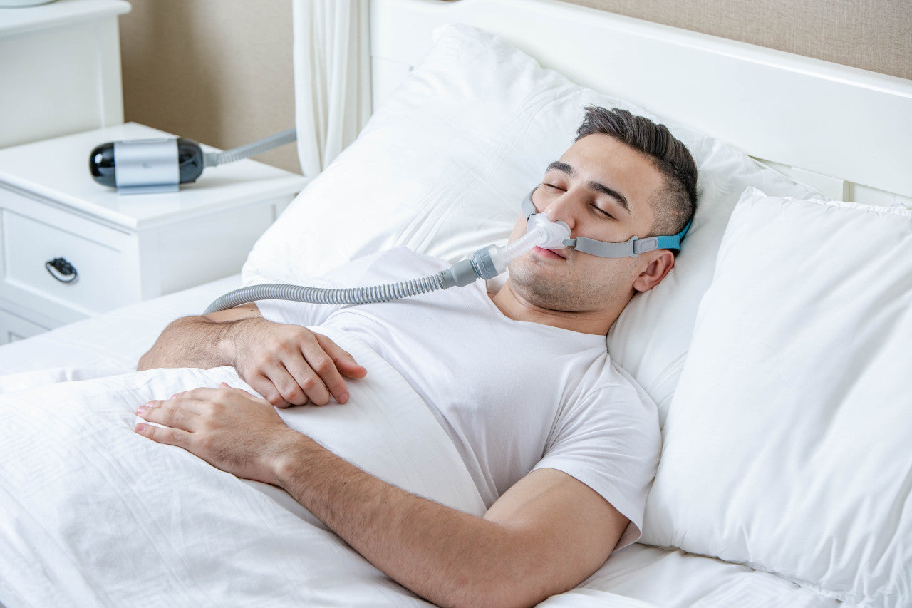 BMC P2H Nasal Pillow Mask. S/M/L Pillows Included. Waterless, Self-Humidifying Mask.
