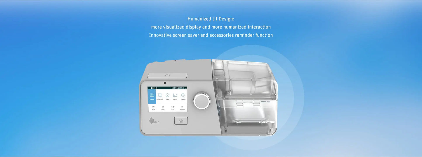 BMC G3 B30VT BiPAP System with Heated Tubing and Mask