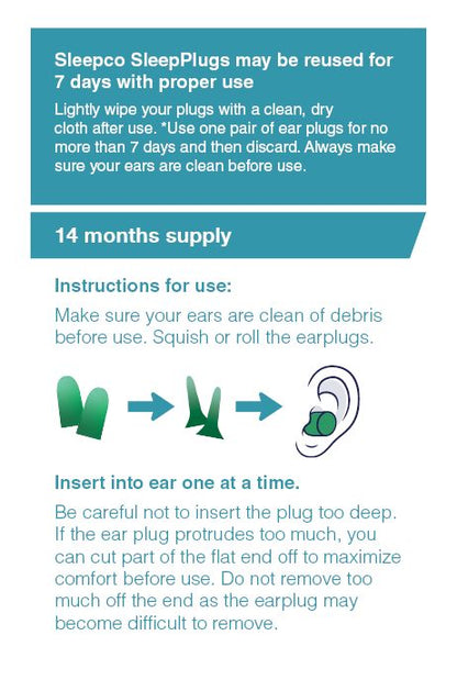 Earplugs for sleep