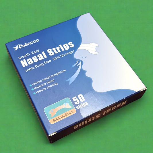 50 Pack Nasal Strips. Improve airflow and nasal congestion.