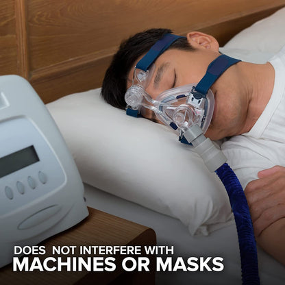 软 CPAP 管盖。黑色或灰色