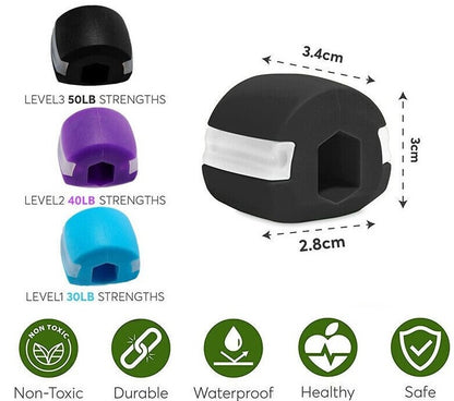 Standard Jaw Exerciser and Toner. Increase jaw strength and muscle tone. Varying bite forces.