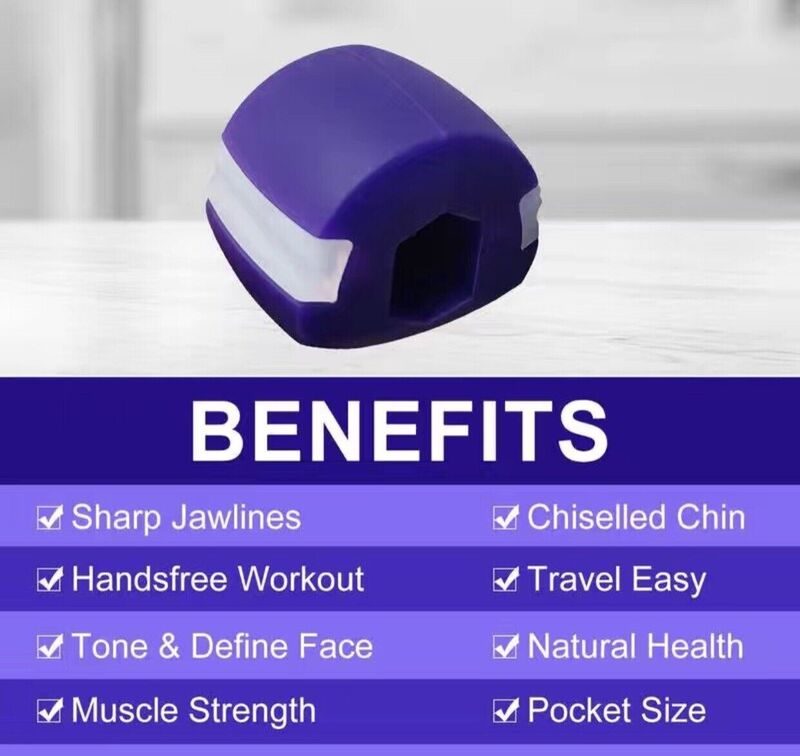 Standard Jaw Exerciser and Toner. Increase jaw strength and muscle tone. Varying bite forces.