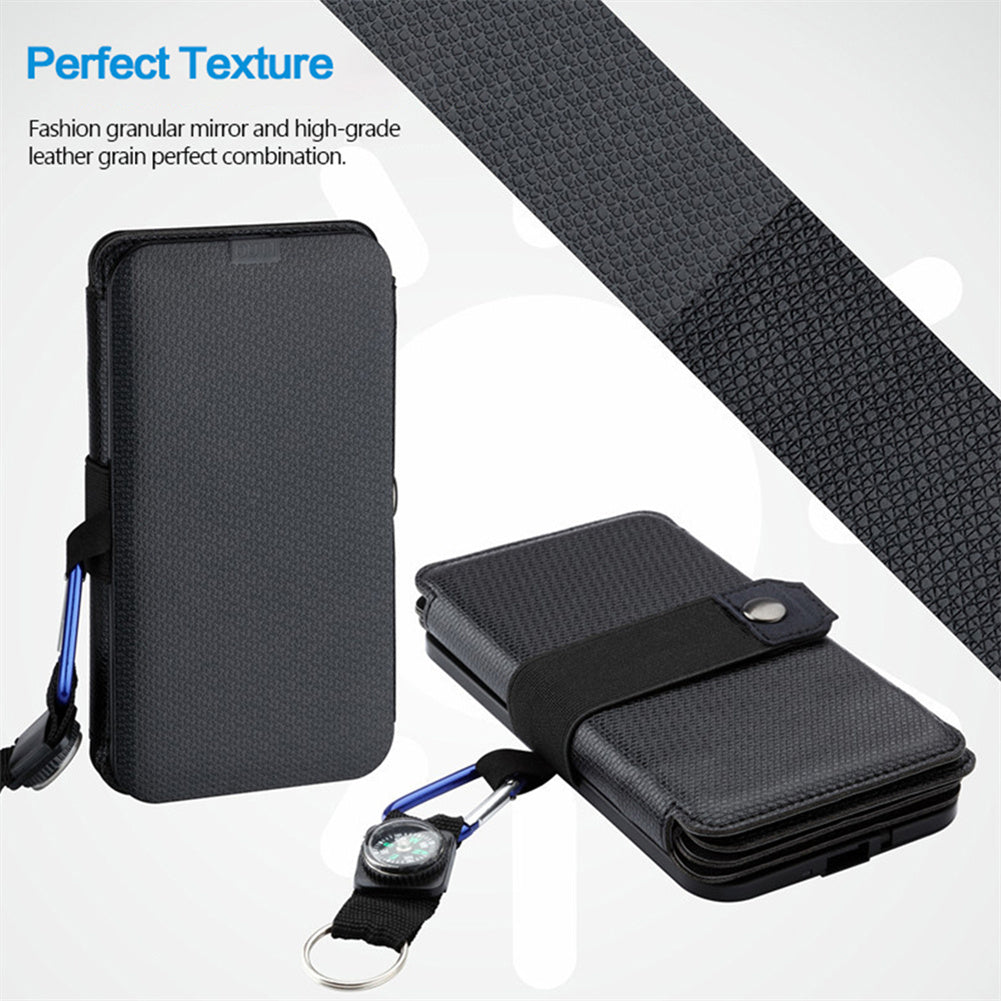 10W Folding Solar Panels. Charge external battery pack