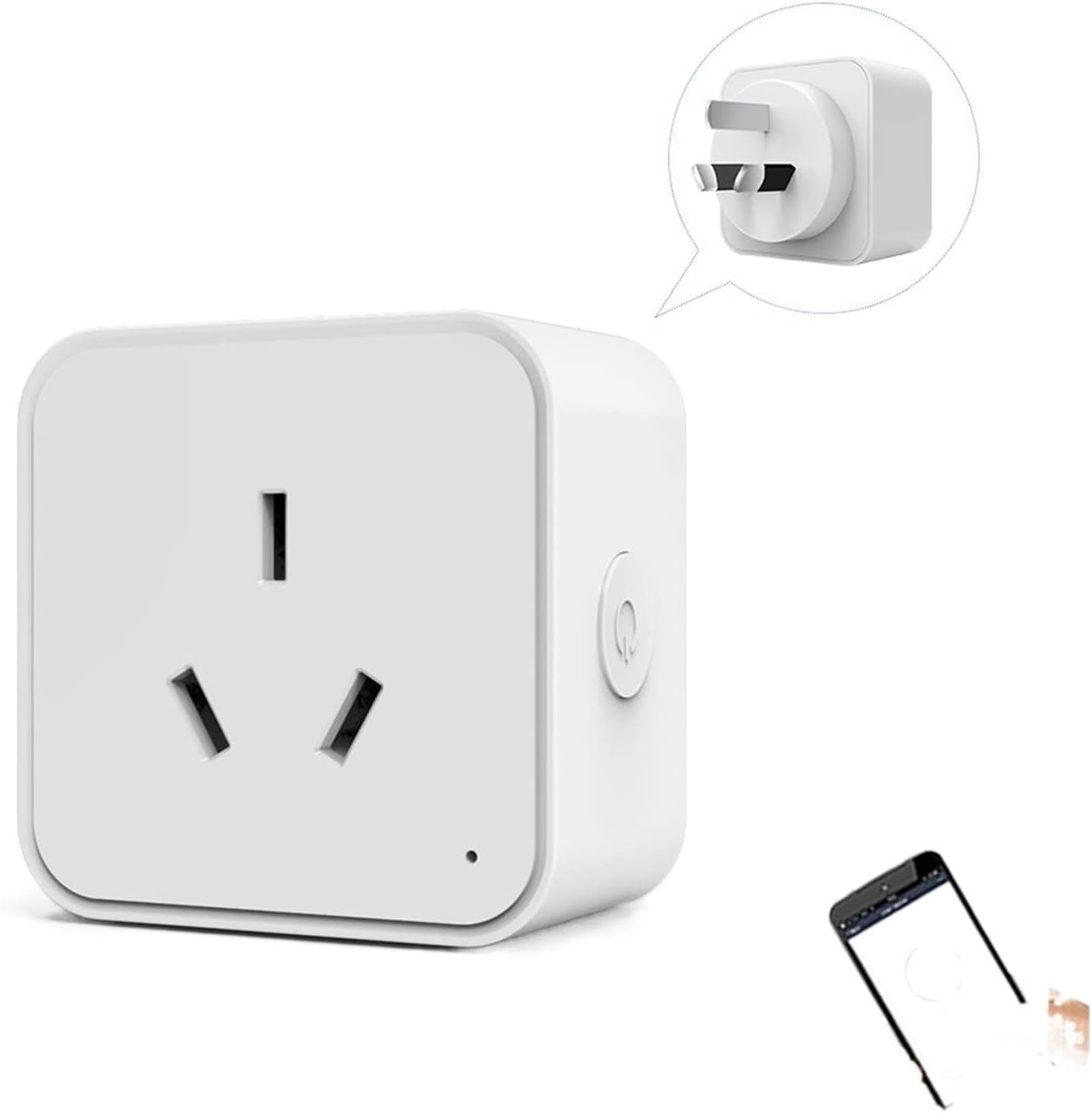 Wifi Smart Plug. Works with Alexa, Google Assistant