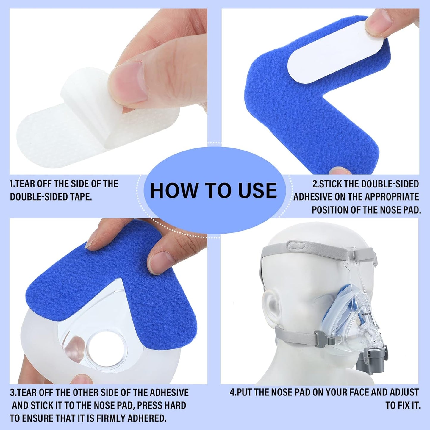 Nasal Pad liners for CPAP Mask