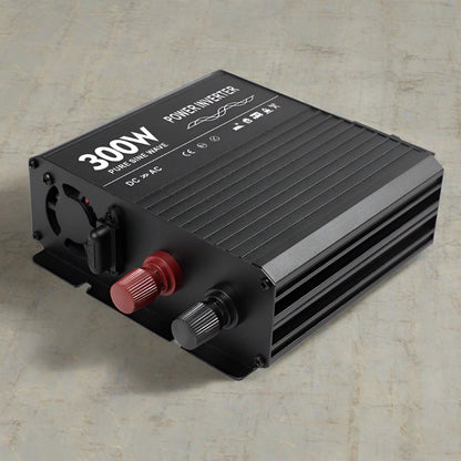 Pure Sine Wave Inverter. 300W. CPAP 12v Vehicle Adapter / Cigarette Adapter.