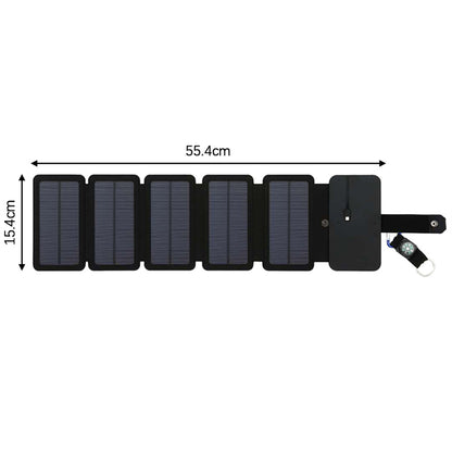 10W Folding Solar Panels. Charge external battery pack