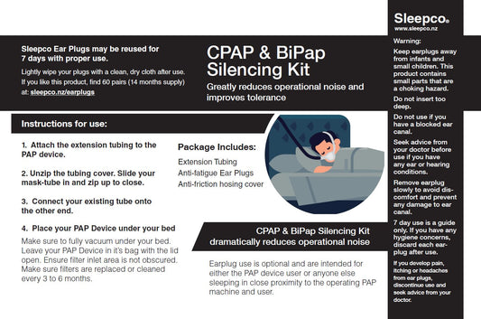 Reduce operation noise of CPAP