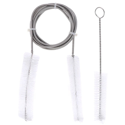 CPAP Tubing Brush Cleaner. 210cm wire brush and short brush.