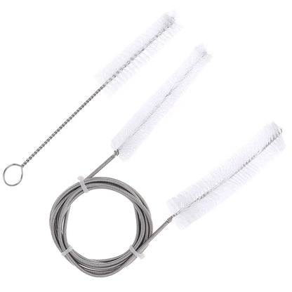 CPAP Tubing Brush Cleaner. 210cm wire brush and short brush.