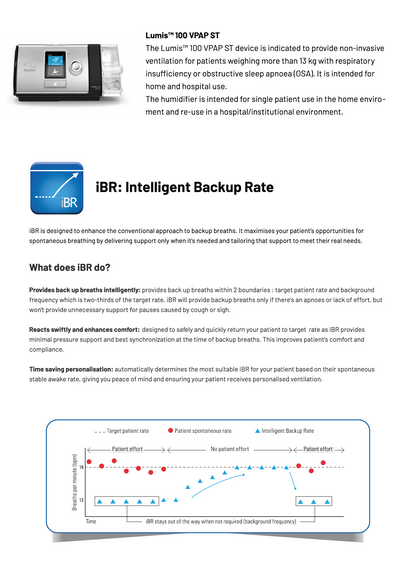 ResMed LUMIS 100 ST VPAP BIPAP
