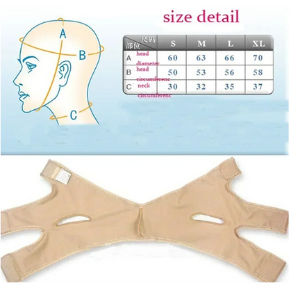 Elastic Chin Support Brace Strap