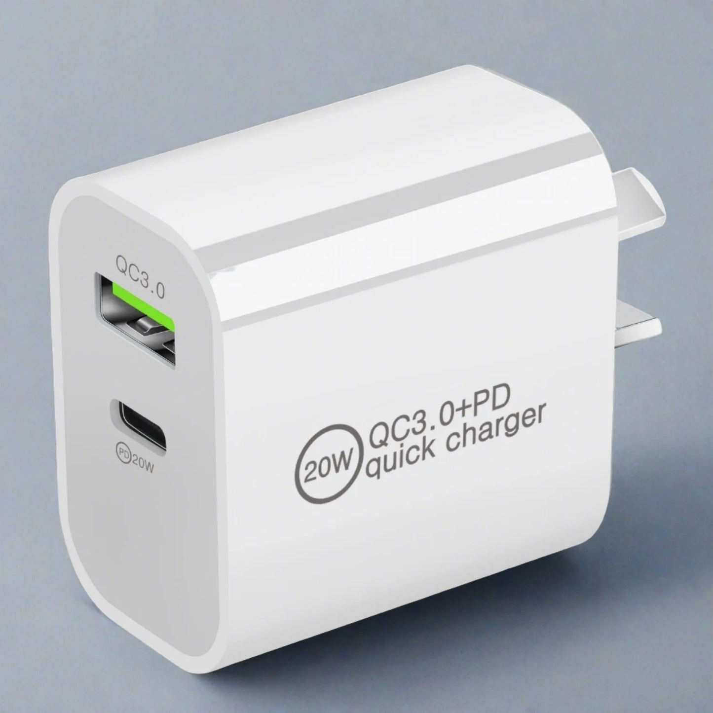 18W USB Quick Charger for CPAP Battery. PD Charger