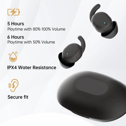 Sleepco Mini Sleeping Earphones. Comfortable, slim, noise blocking, high fidelity