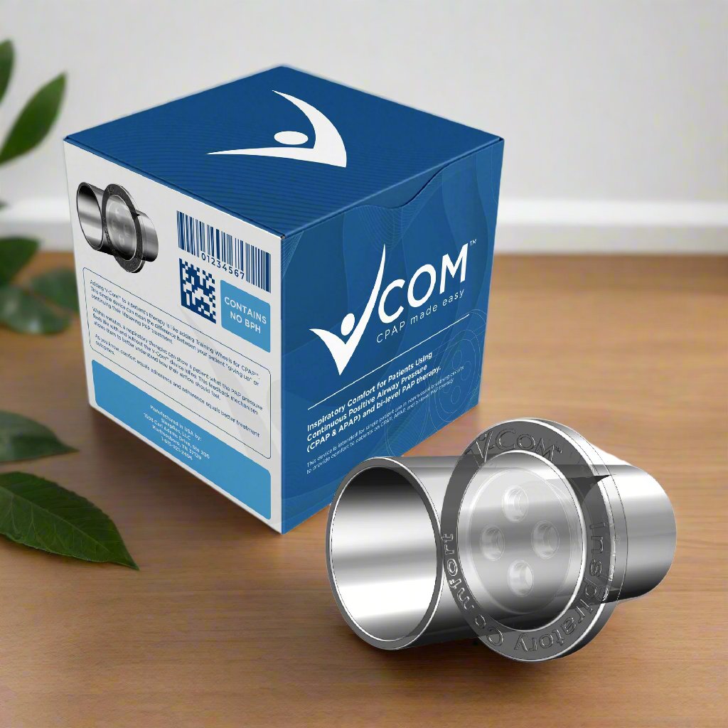 CPAP Noise Reducer V-Com Flow Attenuator