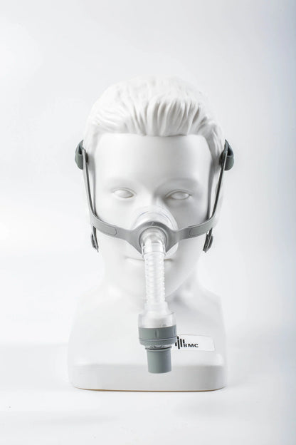 BMC N5AH Nasal Mask. S/M/L Pillows Included. Waterless, Self-Humidifying Mask.