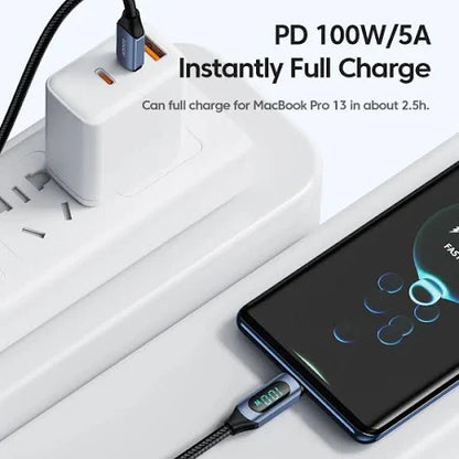 USBC to USBC Data & Display Cable 100W PD Fast Charging